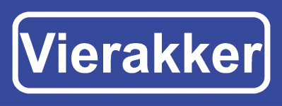 Koelkastmagneet plaatsnaambord Vierakker