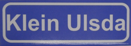Koelkastmagneet plaatsnaambord Klein Ulsda