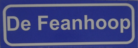 Koelkastmagneet plaatsnaambord De Feanhoop