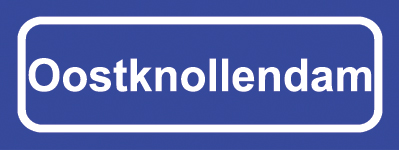 Koelkastmagneet plaatsnaambord Oostknollendam
