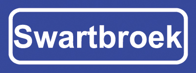 Koelkastmagneet plaatsnaambord Swartbroek