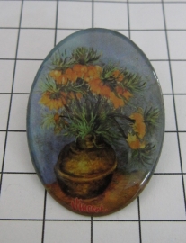 BRO 802 Broche keizerskroon van gogh