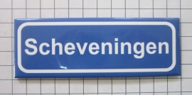 koelkastmagneet plaatsnaambord Scheveningen P_ZH9.0001