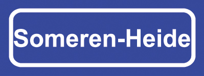 Koelkastmagneet plaatsnaambord Someren-Heide