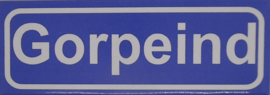 Koelkastmagneet plaatsnaambord Gorpeind