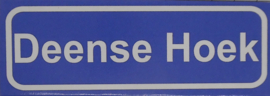 Koelkastmagneet plaatsnaambord Deense Hoek