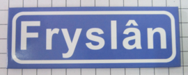 koelkastmagneet plaatsnaambord Fryslân P_FR1.0001