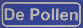 Koelkastmagneet plaatsnaambord De Pollen