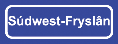 Koelkastmagneet plaatsnaambord Sudwest-Fryslân