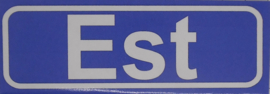 Koelkastmagneet plaatsnaambord Est