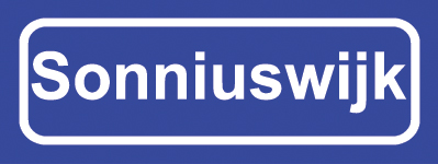 Koelkastmagneet plaatsnaambord Sonniuswijk