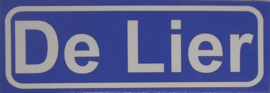 Koelkastmagneet plaatsnaambord De Lier
