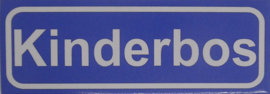 Koelkastmagneet plaatsnaambord Kinderbos