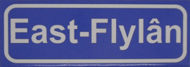 Koelkastmagneet plaatsnaambord East-Flylân