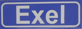 Koelkastmagneet plaatsnaambord Exel