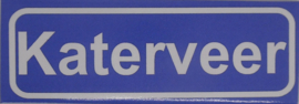 Koelkastmagneet plaatsnaambord Katerveer