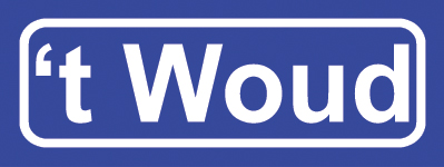 Koelkastmagneet plaatsnaambord 't Woud