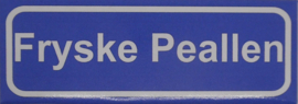 Koelkastmagneet plaatsnaambord Fryske Peallen