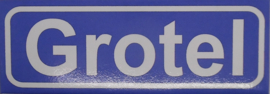 Koelkastmagneet plaatsnaambord Grotel
