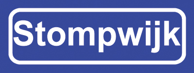 Koelkastmagneet plaatsnaambord Stompwijk