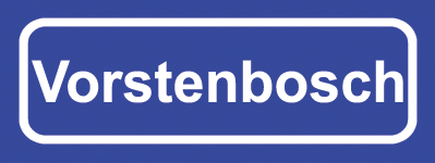 Koelkastmagneet plaatsnaambord Vorstenbosch