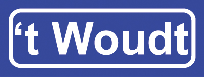 Koelkastmagneet plaatsnaambord 't Woudt