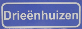 Koelkastmagneet plaatsnaambord Drieenhuizen