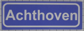 Koelkastmagneet plaatsnaambord Achthoven