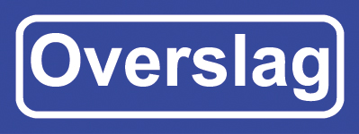 Koelkastmagneet plaatsnaambord Overslag
