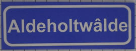 Koelkastmagneet plaatsnaambord Aldeholtwâlde