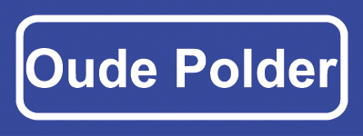Koelkastmagneet plaatsnaambord Oude Polder