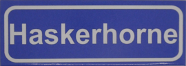 Koelkastmagneet plaatsnaambord Haskerhorne
