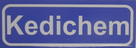 Koelkastmagneet plaatsnaambord Kedichem