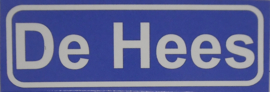 Koelkastmagneet plaatsnaambord De Hees