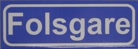 Koelkastmagneet plaatsnaambord Folsgare