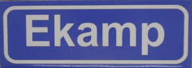 Koelkastmagneet plaatsnaambord Ekamp