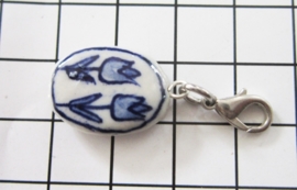 CLI 014 clip 2 delftsblauwe tulpjes