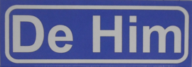 Koelkastmagneet plaatsnaambord De Him