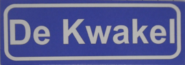 Koelkastmagneet plaatsnaambord De Kwakel