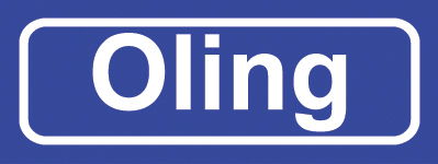 Koelkastmagneet plaatsnaambord Oling