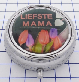 PIL 094 pillendoosje met spiegel liefste mama