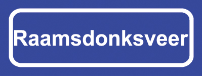 Koelkastmagneet plaatsnaambord Raamsdonksveer