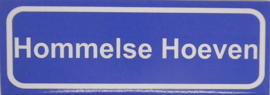 Koelkastmagneet plaatsnaambord Hommelse Hoeven