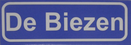 Koelkastmagneet plaatsnaambord De Biezen
