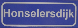 Koelkastmagneet plaatsnaambord Honselersdijk