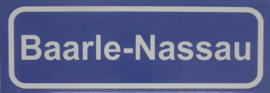 Koelkastmagneet plaatsnaambord Baarle-Nassau
