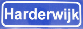 Koelkastmagneet plaatsnaambord Harderwijk