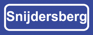 Koelkastmagneet plaatsnaambord Snijdersberg