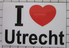 koelkastmagneet I ♥ Utrecht N_UT1.012