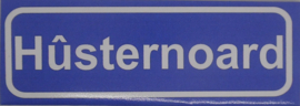 Koelkastmagneet plaatsnaambord Hûsternoard